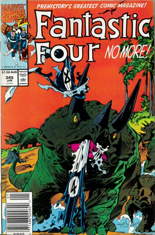 FANTASTIC FOUR (1961: AUSTRALIAN PRICE VARIANT) #345: 9.2 (NM)