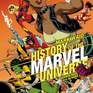 HISTORY OF THE MARVEL UNIVERSE TP #77: Javier Rodriguez Direct Market cover