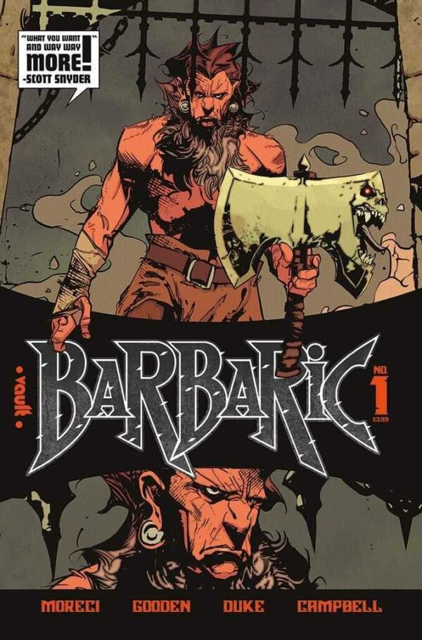 BARBARIC #1: 2nd Print
