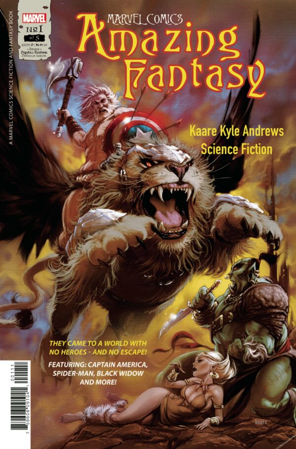 AMAZING FANTASY (2021 SERIES) #1: Kaare Andrews cover A