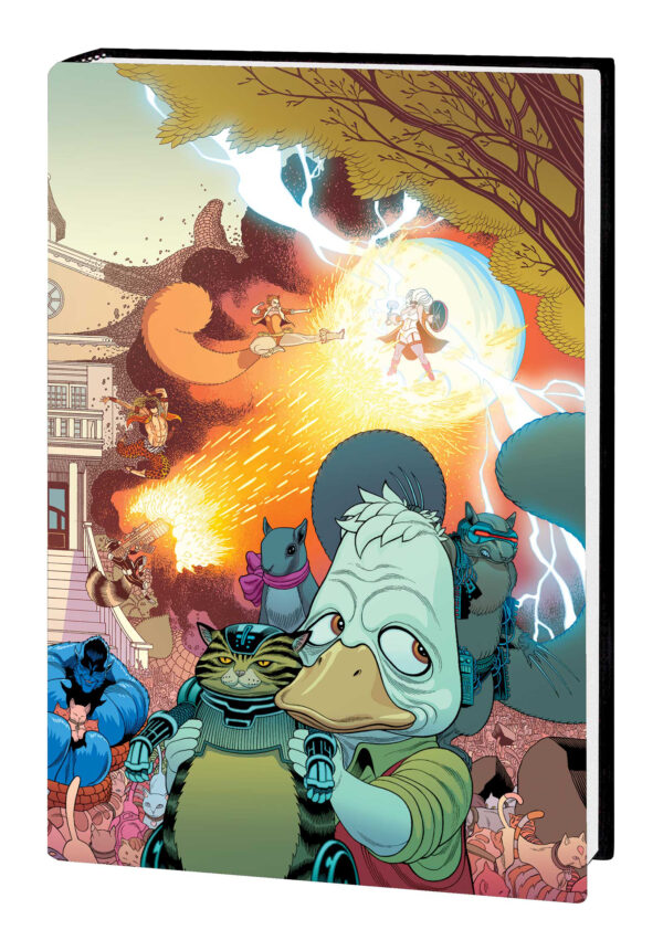 HOWARD THE DUCK BY CHIP ZDARSKY & QUINONES OMNIBUS #0: Tradd Moore Direct Market cover