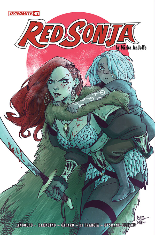 RED SONJA (2021 SERIES) #1: Erica D’Urso cover D