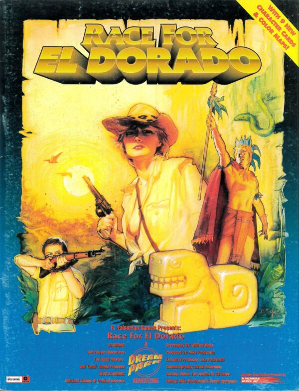 DREAM PARK RPG (BASED ON THE NIVEN-BARNES NOVEL) #4: Adventure Book Four: Race for El Dorado (NM) DP 5041