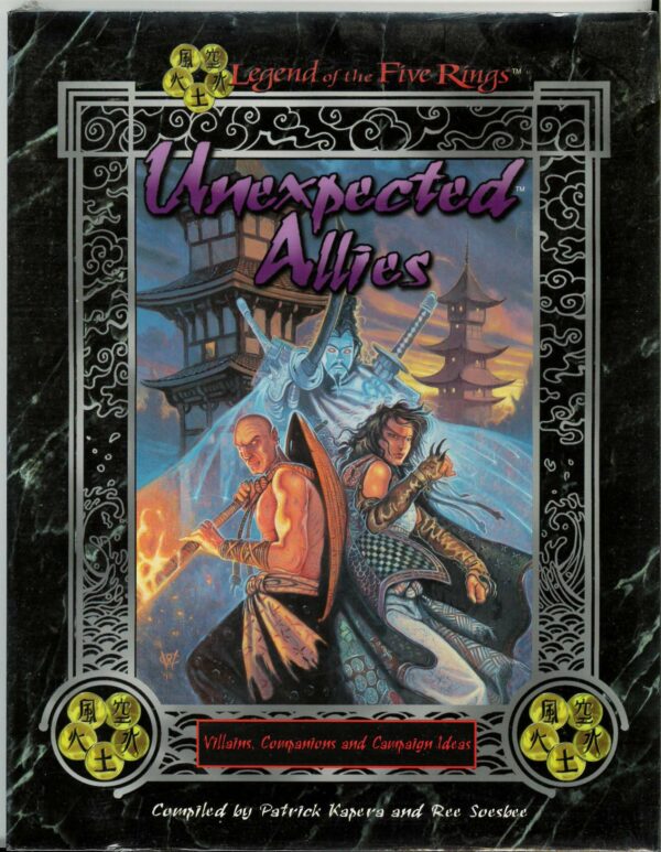 L5R RPG (1ST EDITION) #3018: Unexpected Allies Sourcebook – Brand New (NM) – 3018