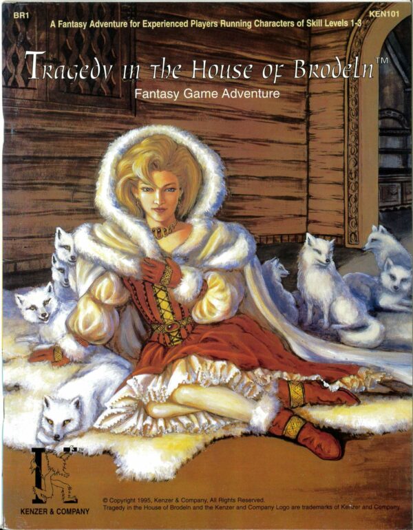 DUNGEONS AND DRAGONS KNIGHTS/DINNER TABLE MODULES #101: Tragedy in the House of Brodeln NM generic/AD&D module: 101