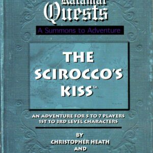 DUNGEONS AND DRAGONS KNIGHTS/DINNER TABLE MODULES #106: Kalamar Quests: Siroccos Kiss – Brand New (NM) 106