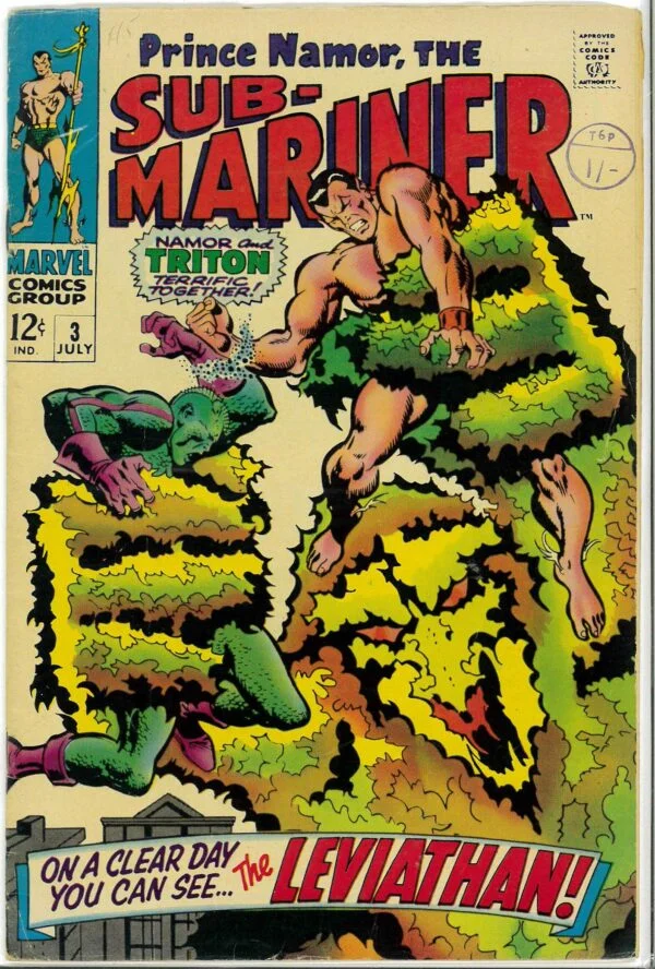 SUB-MARINER (1968-1974 SERIES) #3: 8.5 (VF)