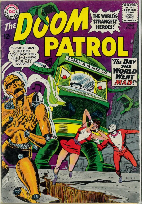 DOOM PATROL (1964-1973 SERIES) #96: 6.0 (FN)