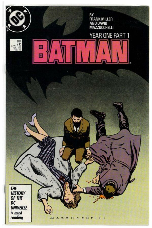 BATMAN (1939-2011 SERIES) #404: Batman Year One Part 1 of 4 – 9.0 (VF/NM)