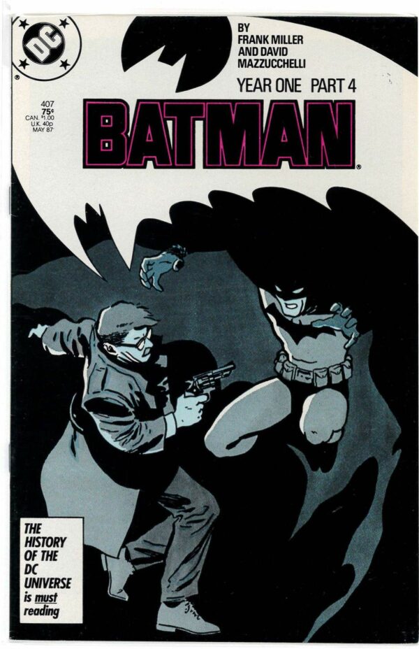 BATMAN (1939-2011 SERIES) #407: Year one Part 4, Frank Miller, – NM