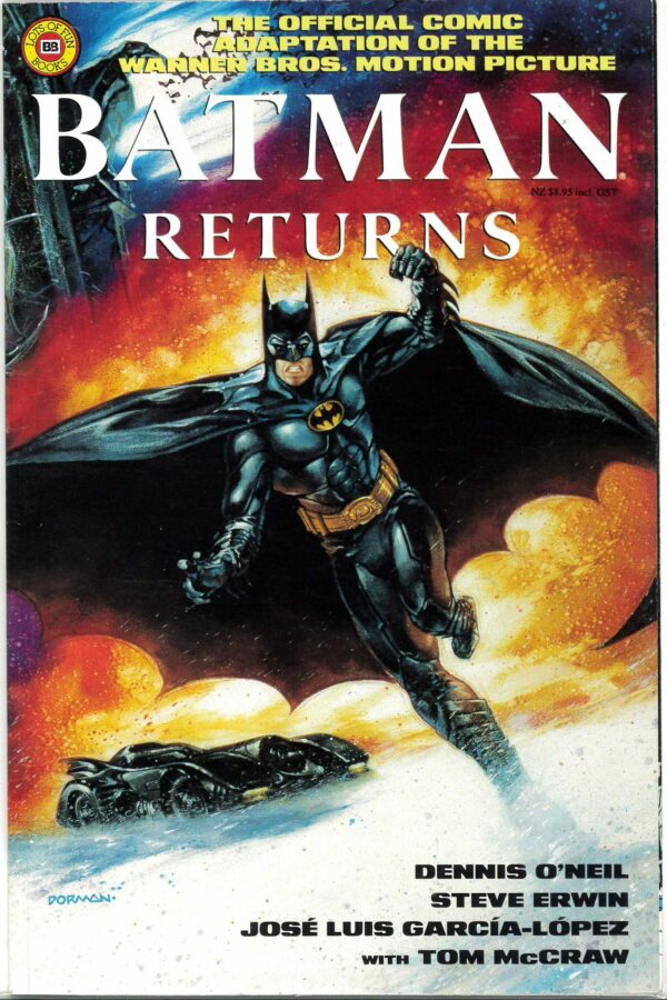 BATMAN RETURNS MOVIE ADAPTATION: Australian edition – NM