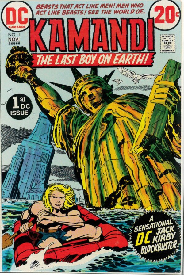 KAMANDI LAST BOY ON EARTH #1: Jack Kirby – 9.2 (NM)