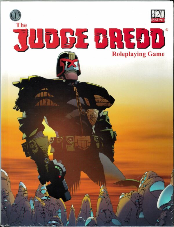 JUDGE DREDD RPG (D20) #7001: Base System (HC) – Brand New (NM)