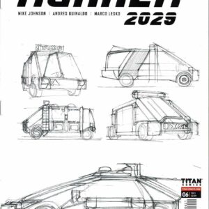 BLADE RUNNER 2029 #6: Syd Mead cover B