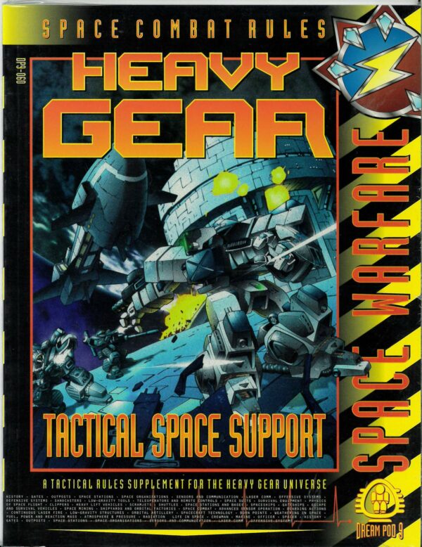 HEAVY GEAR RPG #60: Tactical Space Support: Space Warefare: Space combat – 60 NM