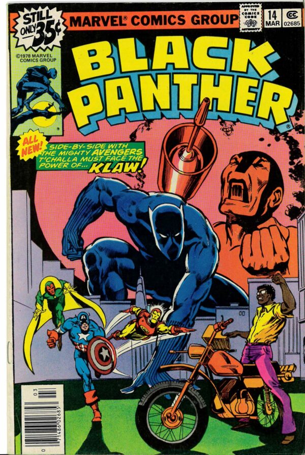 BLACK PANTHER (1977-2018 SERIES) #14: Avengers crossover – 9.0 (VF/NM)