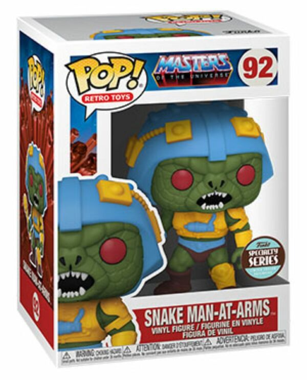 POP RETRO TOYS VINYL FIGURE #92: Snake Man-at-Arms: Masters of the Universe