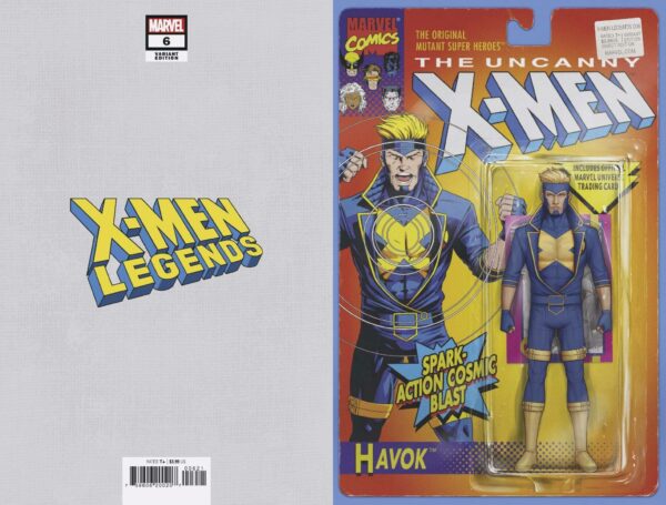 X-MEN LEGENDS (2021 SERIES) #6: John Tyler Christopher Action Figure cover