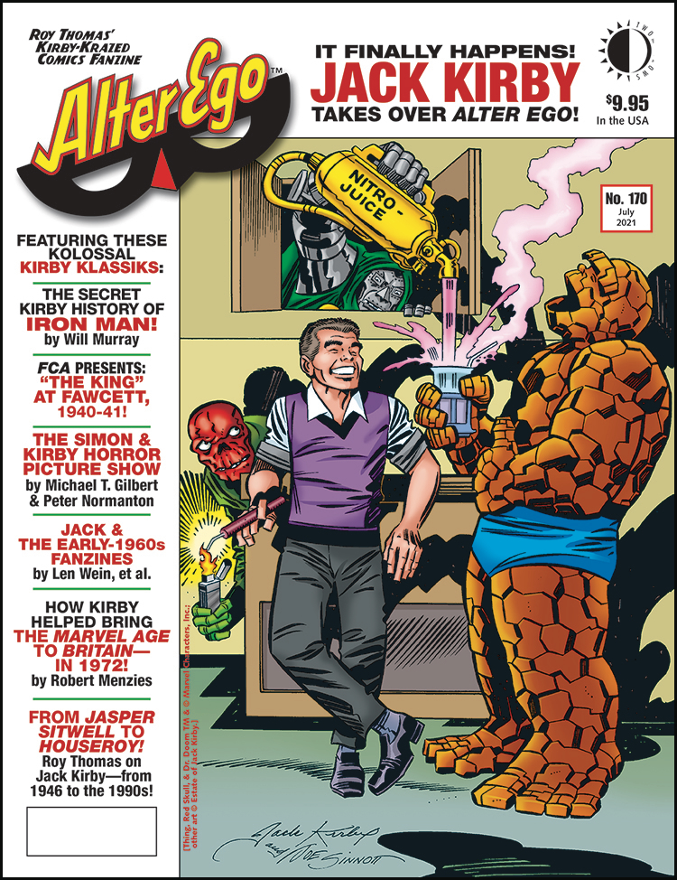 ALTER EGO MAGAZINE #170: Jack Kirby ALTER EGO MAGAZINE #170: Jack Kirby