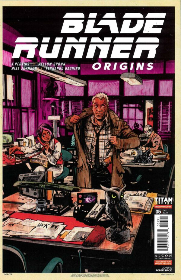 BLADE RUNNER ORIGINS #5: Robert Hack cover C