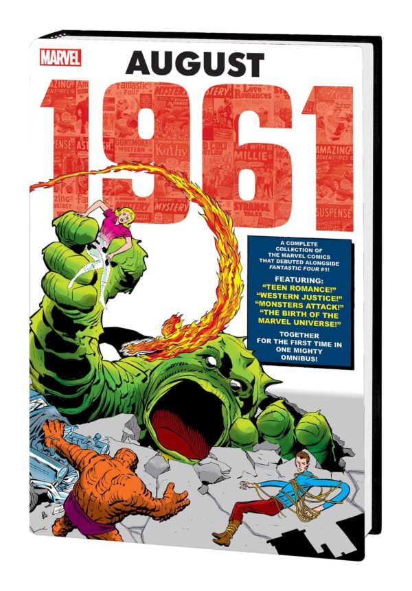 MARVEL: AUGUST 1961 OMNIBUS (HC) #0: Jack Kirby Direct Market cover