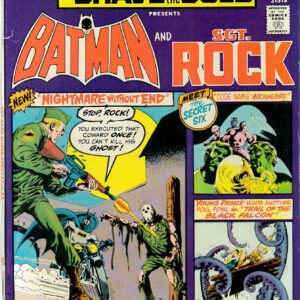 BRAVE AND THE BOLD (1955-1983 SERIES) #117: Batman and Sgt Rock (Nick Cardy & Joe Kurbert) – 8.0 (VF)