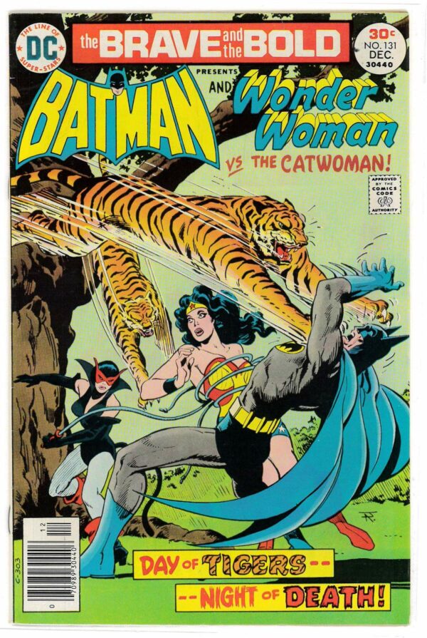 BRAVE AND THE BOLD (1955-1983 SERIES) #131: Batman, Wonder Woman & Catwoman – 9.2 (VF/NM)