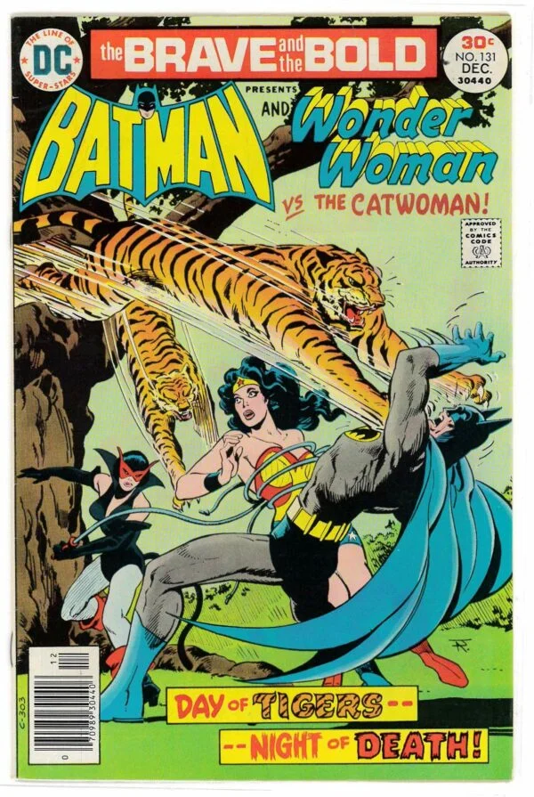 BRAVE AND THE BOLD (1955-1983 SERIES) #131: Batman, Wonder Woman & Catwoman – 9.2 (VF/NM)