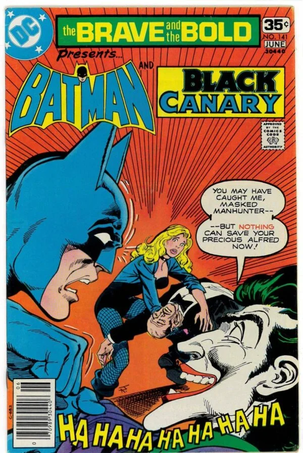 BRAVE AND THE BOLD (1955-1983 SERIES) #141: Batman & Black Canary (& The Joker) – 9.2 (NM)