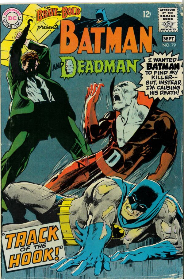 BRAVE AND THE BOLD (1955-1983 SERIES) #79: Batman & Deadman (Neal Adams art) – 6.5 (FN)