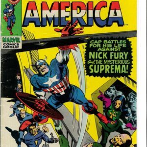 CAPTAIN AMERICA (1968-2023 SERIES) #123: 1st app Suprema and Scarbo – 6.0 (FN)