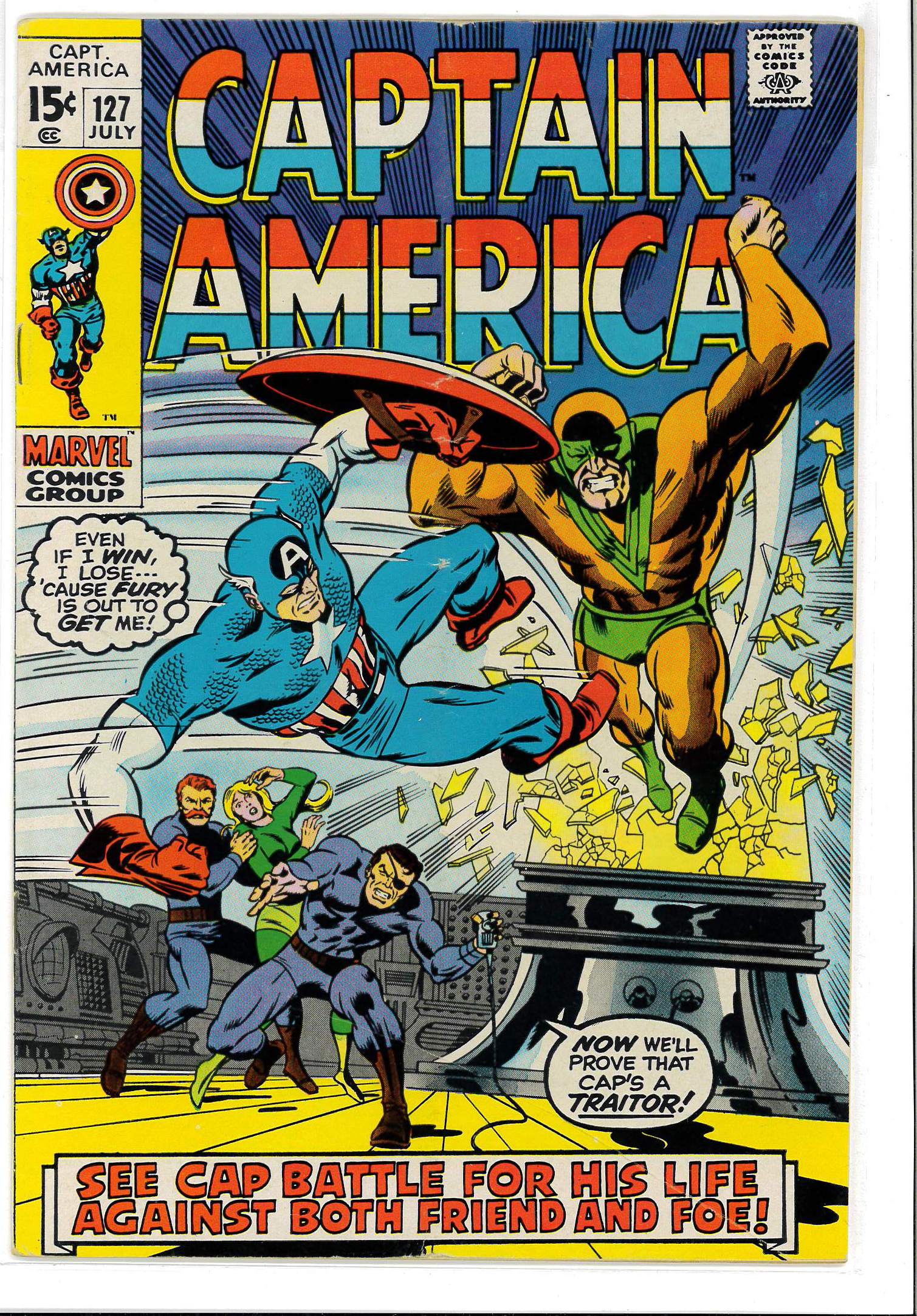 CAPTAIN AMERICA (1968-2023 SERIES) #127: 9.2 NM CAPTAIN AMERICA (1968-2023 SERIES) #127: 9.2 NM