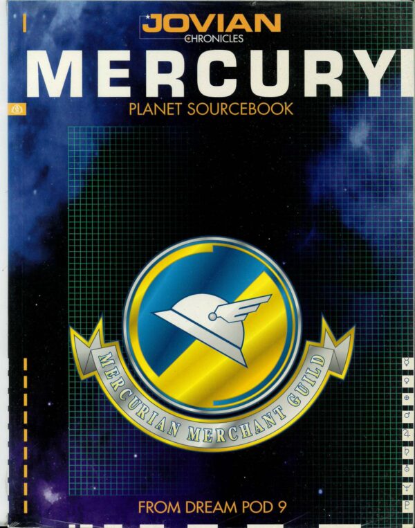 JOVIAN CHRONICLES RPG #325: Mercury Planet Book – Brand New (NM) 325