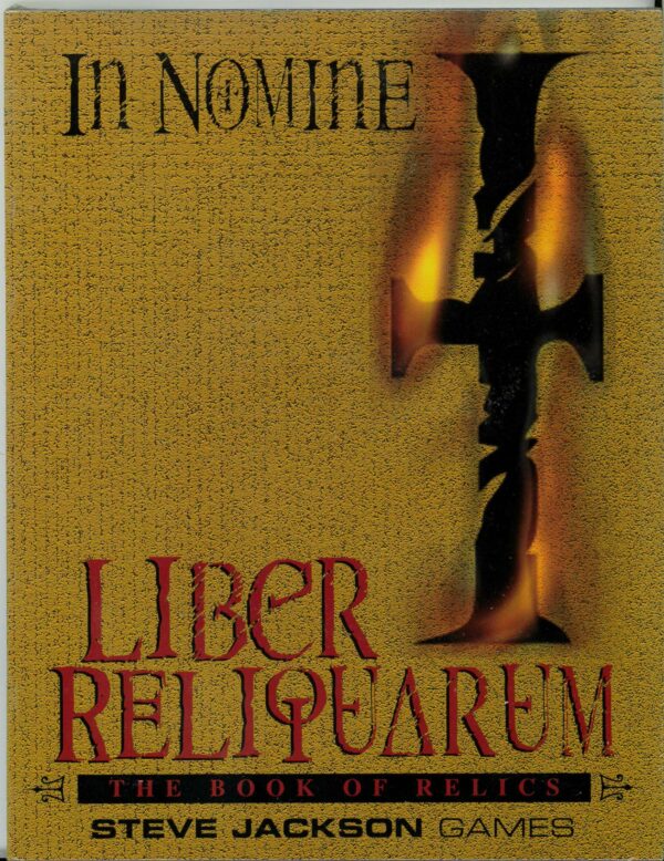 IN NOMINE RPG #3310: Liber Reliquarium: Book of Relics – Brand New (NM) 3310