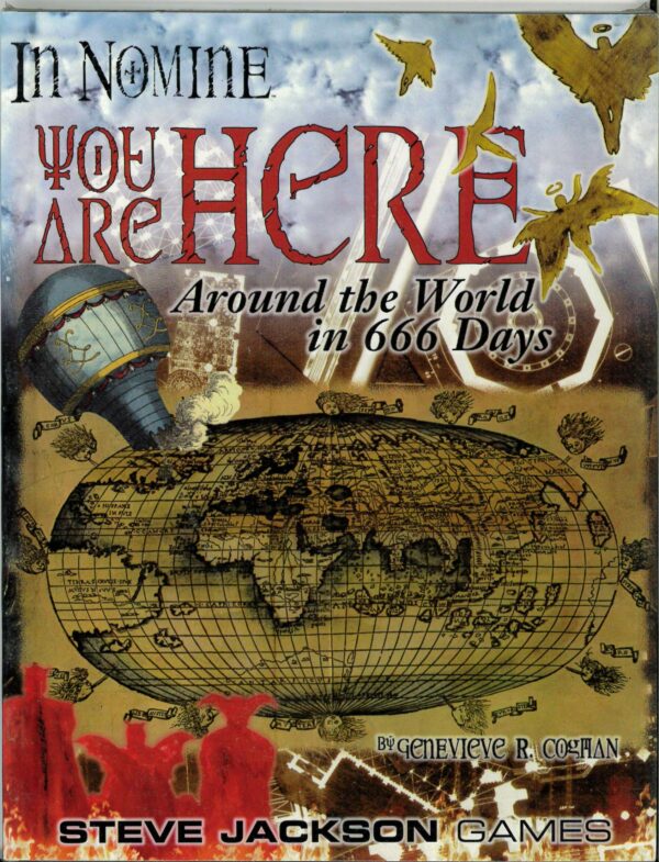 IN NOMINE RPG #3316: You are Here Sourcebook – Brand New (NM) 3316
