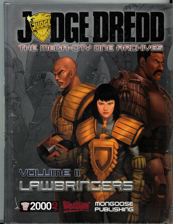 JUDGE DREDD RPG (REVISED) #101: Megacity 2: Lawbringers Hardcover – Brand New (NM)