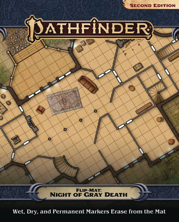 PATHFINDER MAP PACK #141: Night of the Gray Death flip-mat