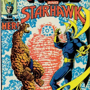 MARVEL TWO-IN-ONE #61: 1st appearance of HER (Kismet) – Thing & Starhawk – 9.0