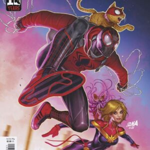 CAPTAIN MARVEL (2019 SERIES) #32: David Nakayama Miles Morales 10th Anniversary cover