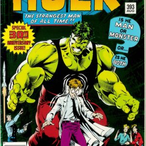 INCREDIBLE HULK (1968: AUSTRALIAN PRICE VARIANT) #393: Foil 30th aniversary – 9.2 (NM) INCREDIBLE HULK (1968: AUSTRALIAN PRICE VARIANT) #393: Foil 30th aniversary – 9.2 (NM)
