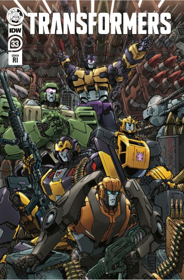 TRANSFORMERS (2019 SERIES) #33: Alex Milne RI cover C