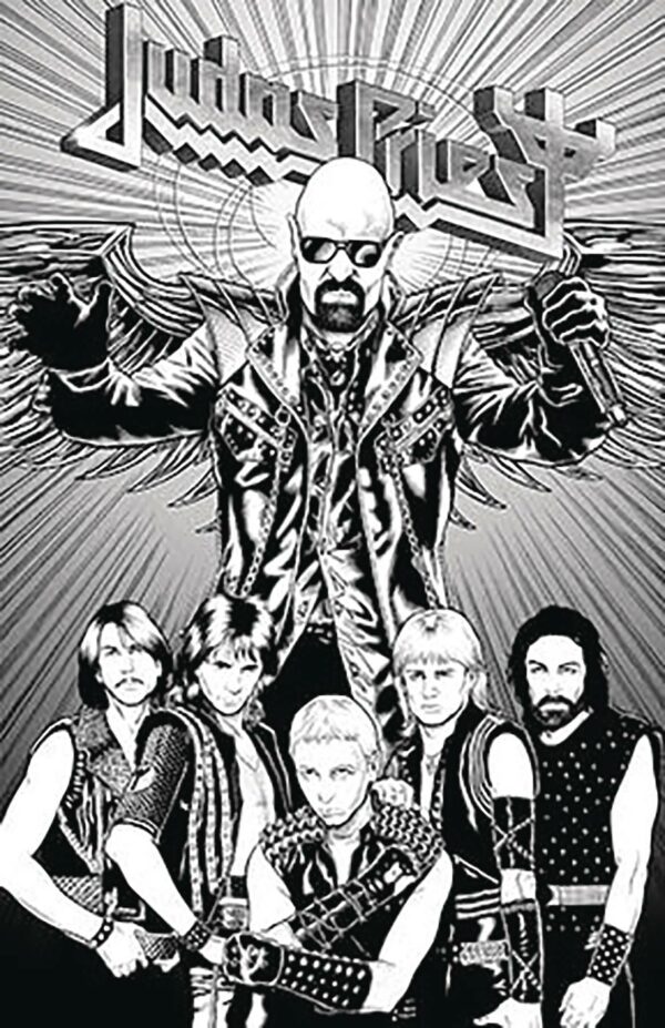 ROCK AND ROLL BIOGRAPHY COMICS #18: Judas Priest