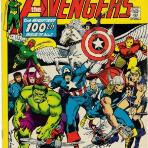 AVENGERS (1963-2018 SERIES) #100: Hulk Ant-Man Wasp Black Panther join/leave: Barry Smith 9.0