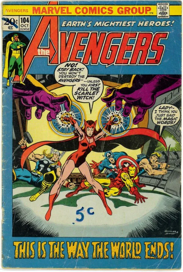 AVENGERS (1963-2018 SERIES) #104: 3.5 (VG+)