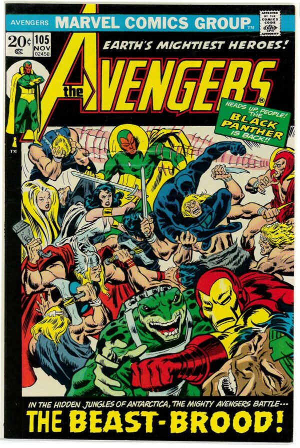 AVENGERS (1963-2018 SERIES) #105: 9.6 (NM)