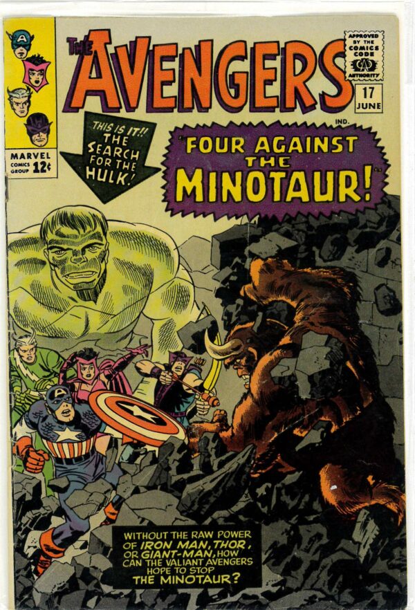 AVENGERS (1963-2018 SERIES) #17: 5.5 (FN)