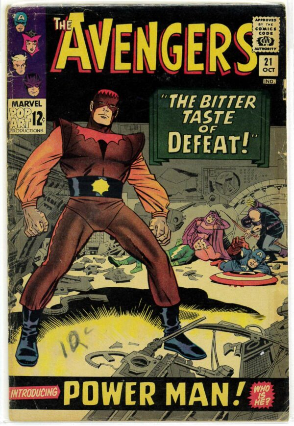 AVENGERS (1963-2018 SERIES) #21: 4.5 (VG)