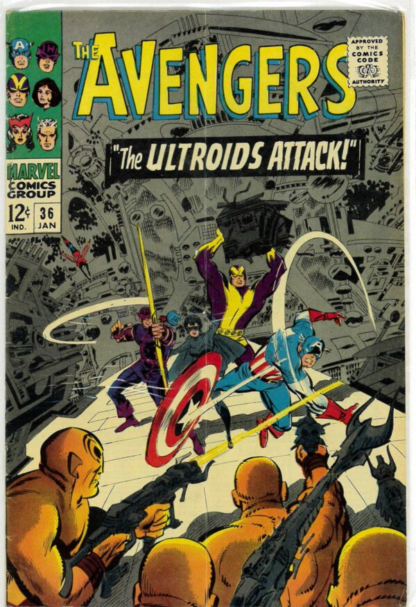 AVENGERS (1963-2018 SERIES) #36: 6.5 (FN)