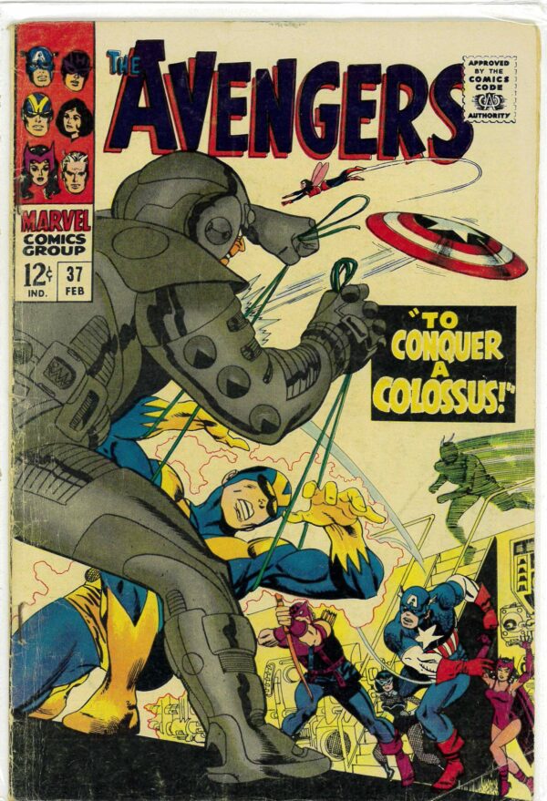 AVENGERS (1963-2018 SERIES) #37: 4.0 (VG)