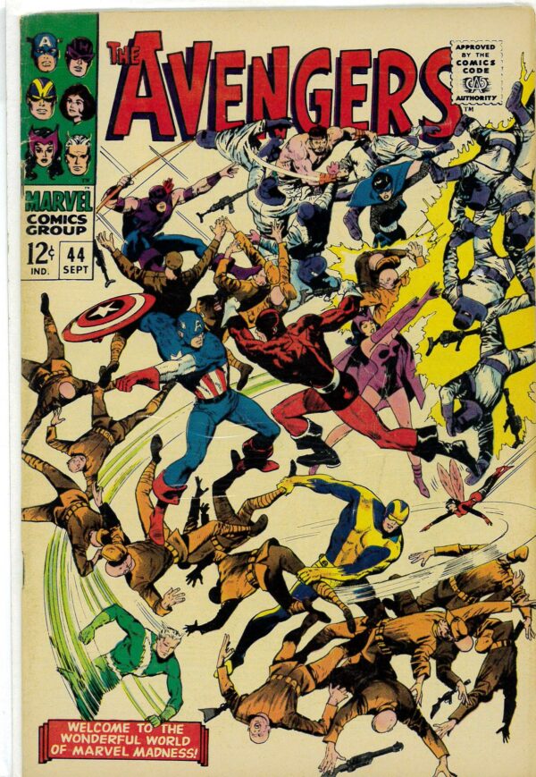 AVENGERS (1963-2018 SERIES) #44: 7.5 (VF)